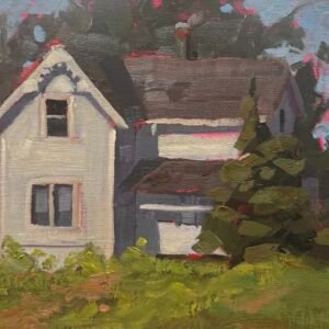 vacant farmhouse
